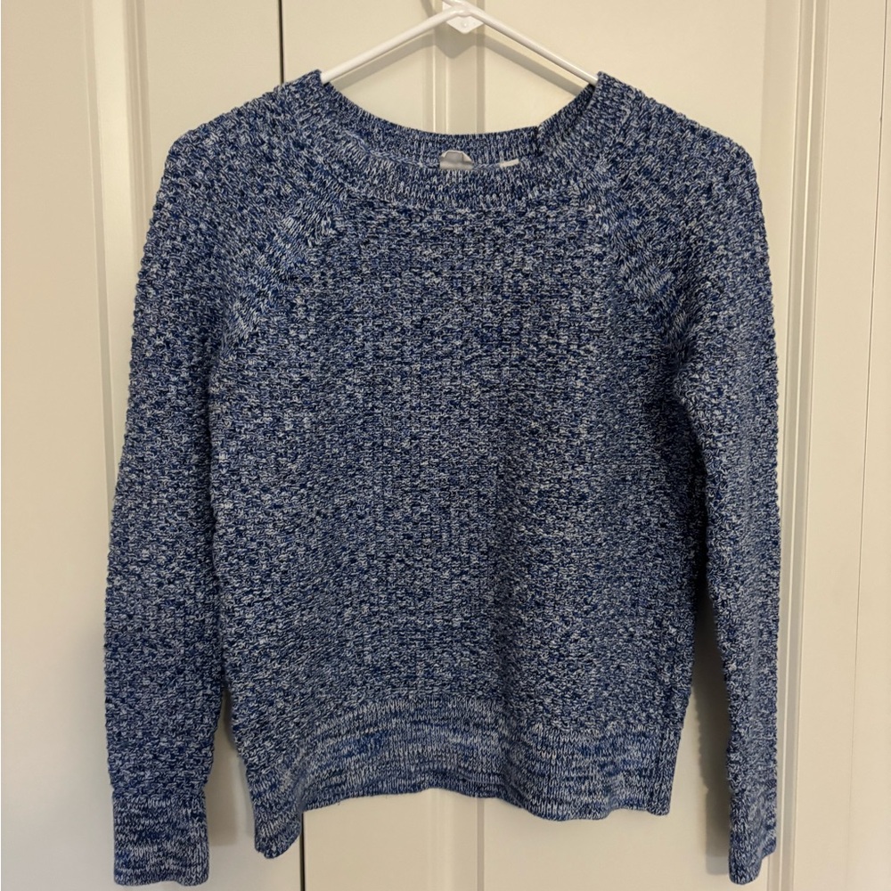 Gap for good Women's Light Blue Marled Knit Pullover Sweater Small